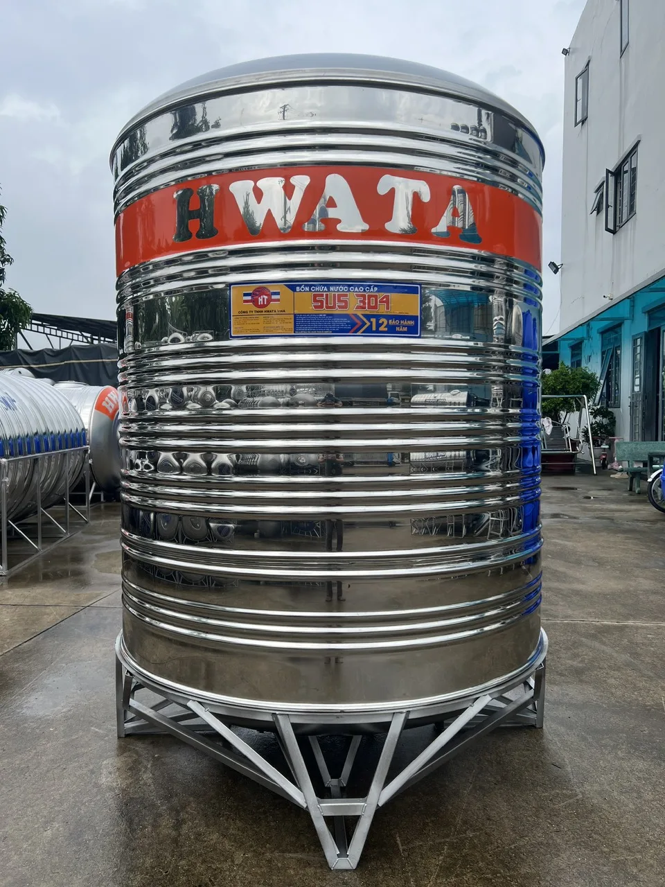 Bồn nước inox Hwata 3500L đứng H3500D Bồn nước inox Hwata 3500L đứng H3500D